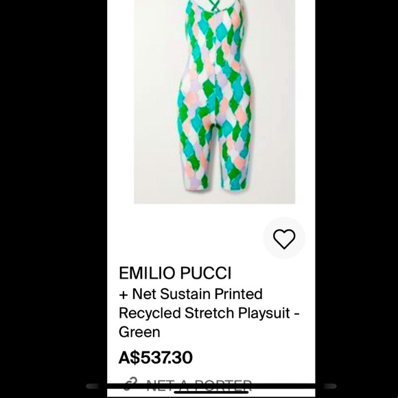Emilio Pucci Pants - Emilio Pucci Romper Size Small